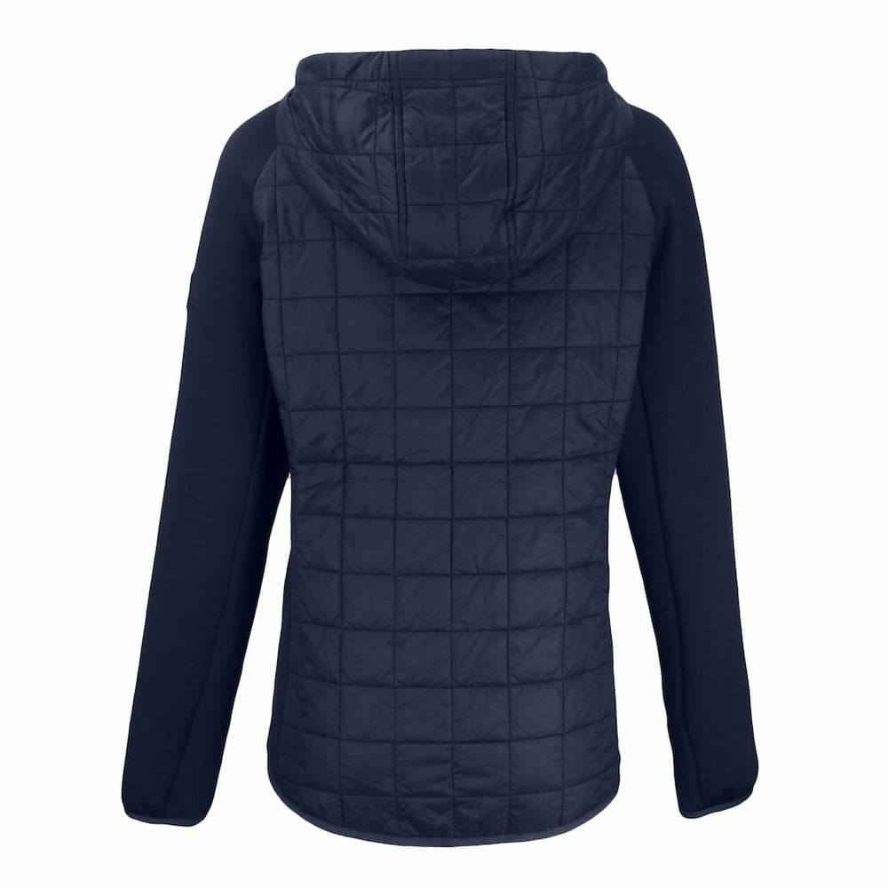 Chicago Bears Cutter & Buck Women's Rainier PrimaLoft Eco Hybrid Full-Zip Hoodie Jacket Navy - NFL