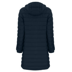 New England Patriots Cutter & Buck Women's Mission Ridge Repreve Eco Insulated Full-Zip Hoodie Long Puffer Jacket Navy - NFL