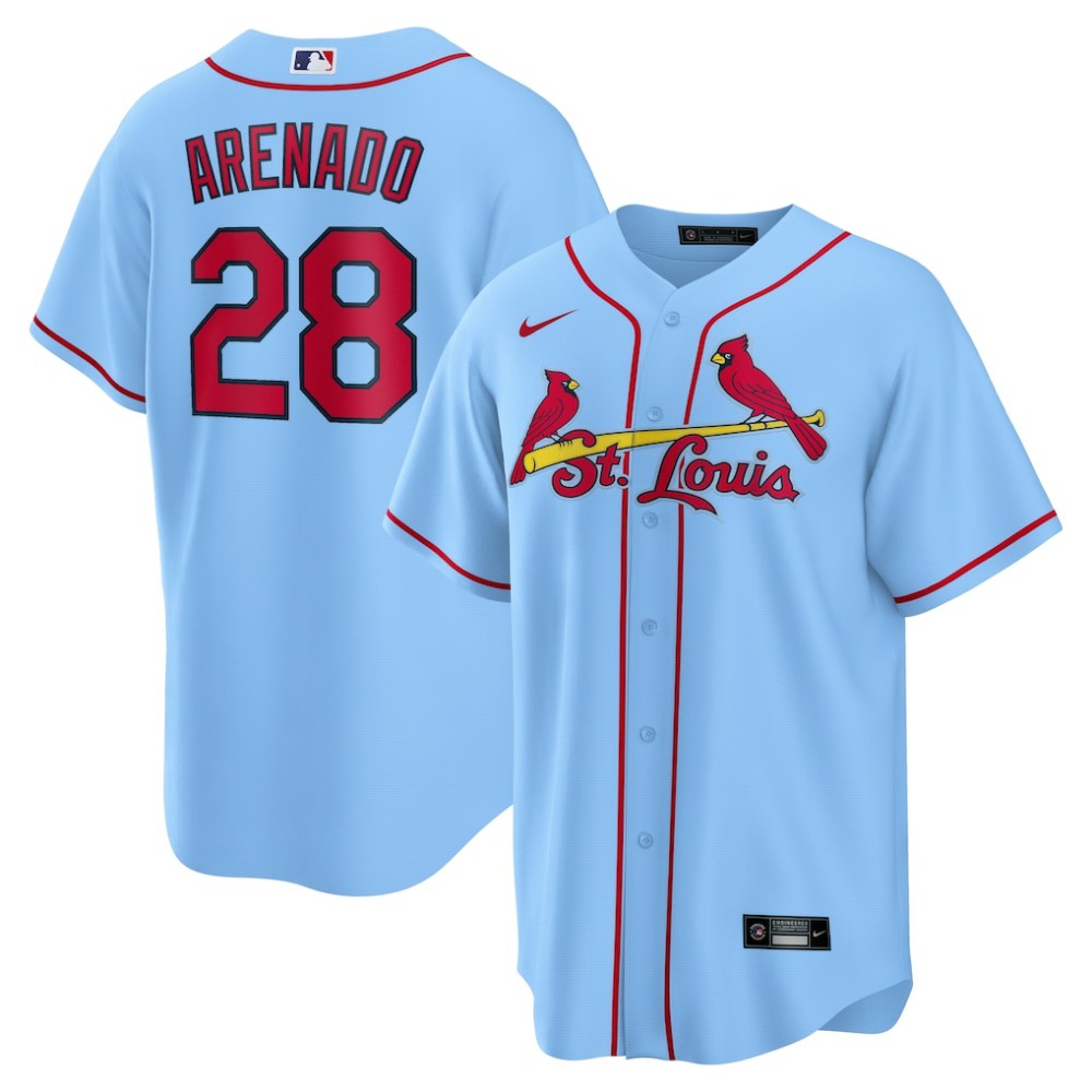 Nolan Arenado St. Louis Cardinals Nike 2024 Alternate Replica Jersey Online