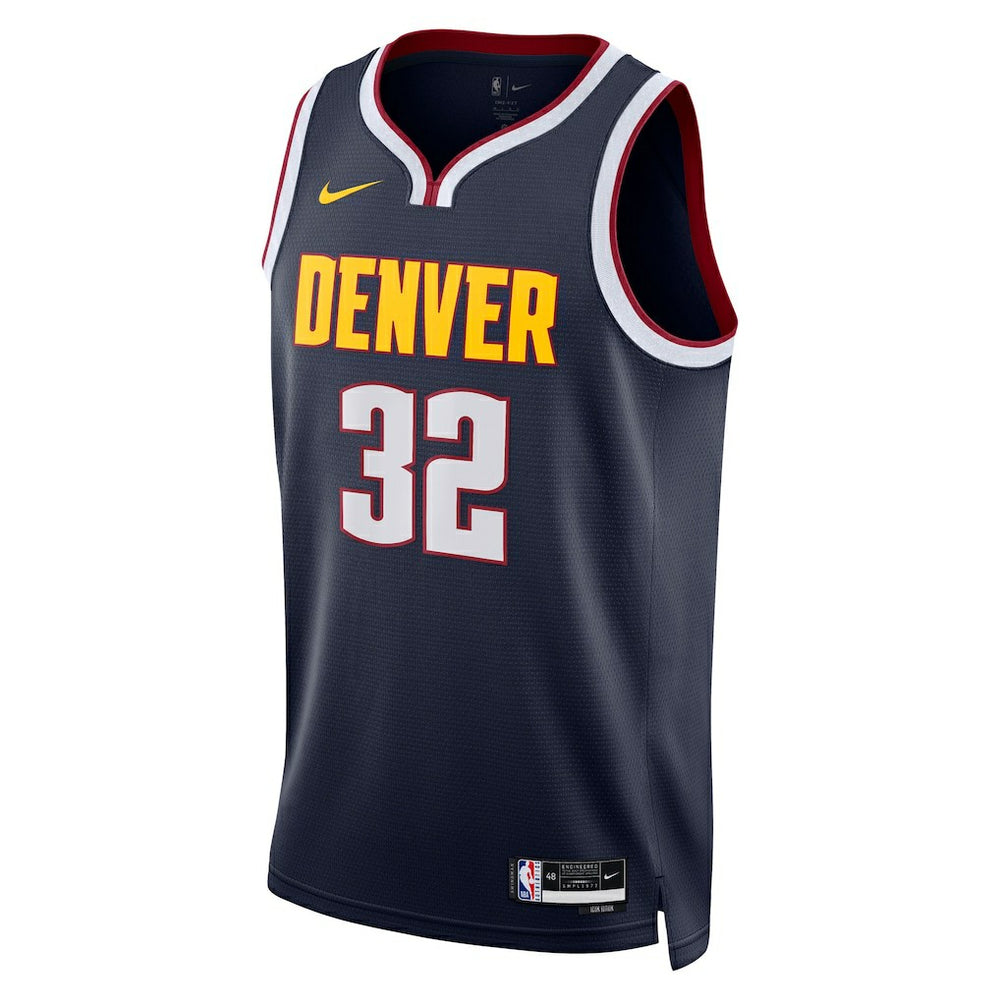 Nike - Aaron Gordon Denver Nuggets Unisex Swingman Replica Jersey - Icon Editi- Navy