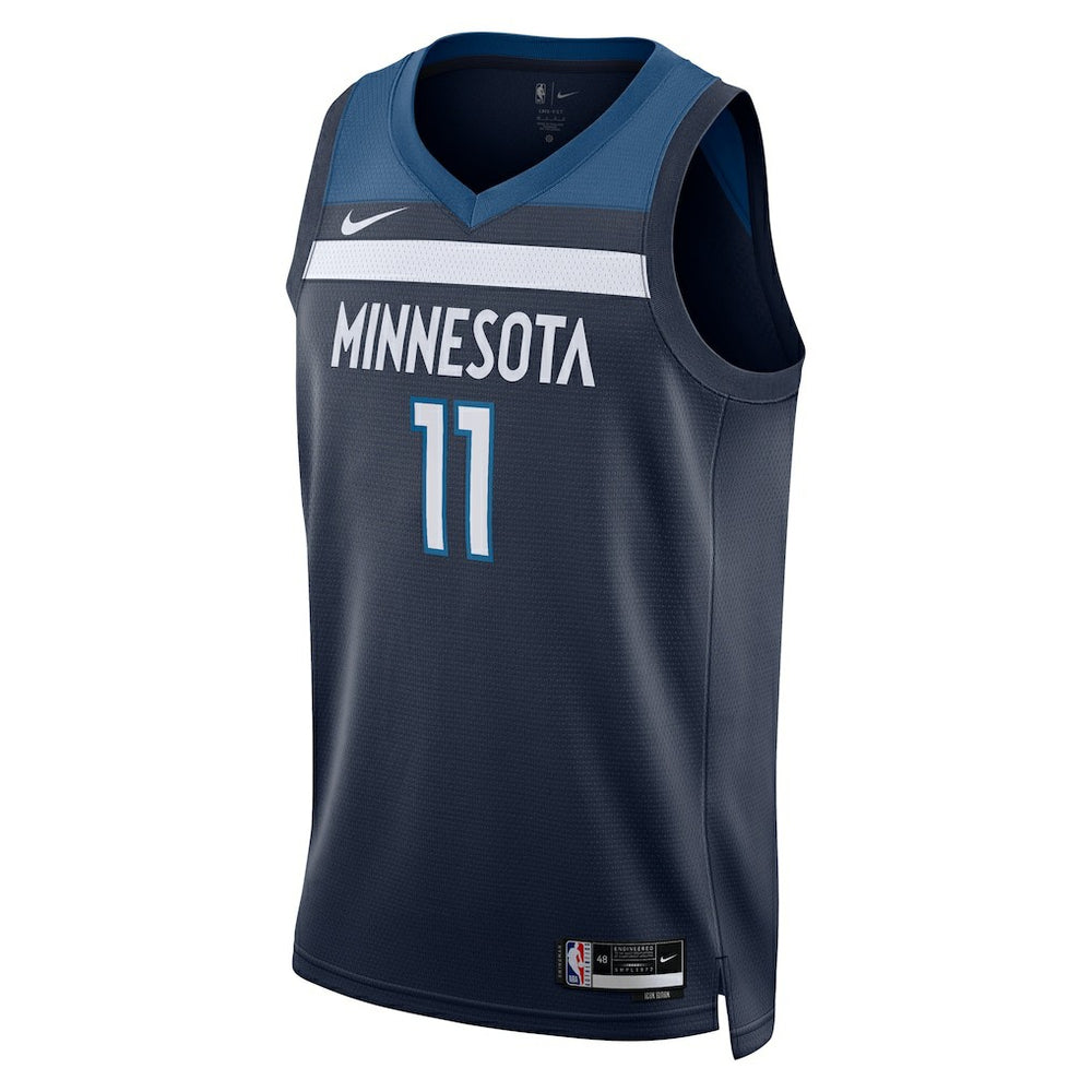 Nike - Naz Reid Minnesota Timberwolves Unisex Swingman Replica Jersey - Icon Edition - Navy