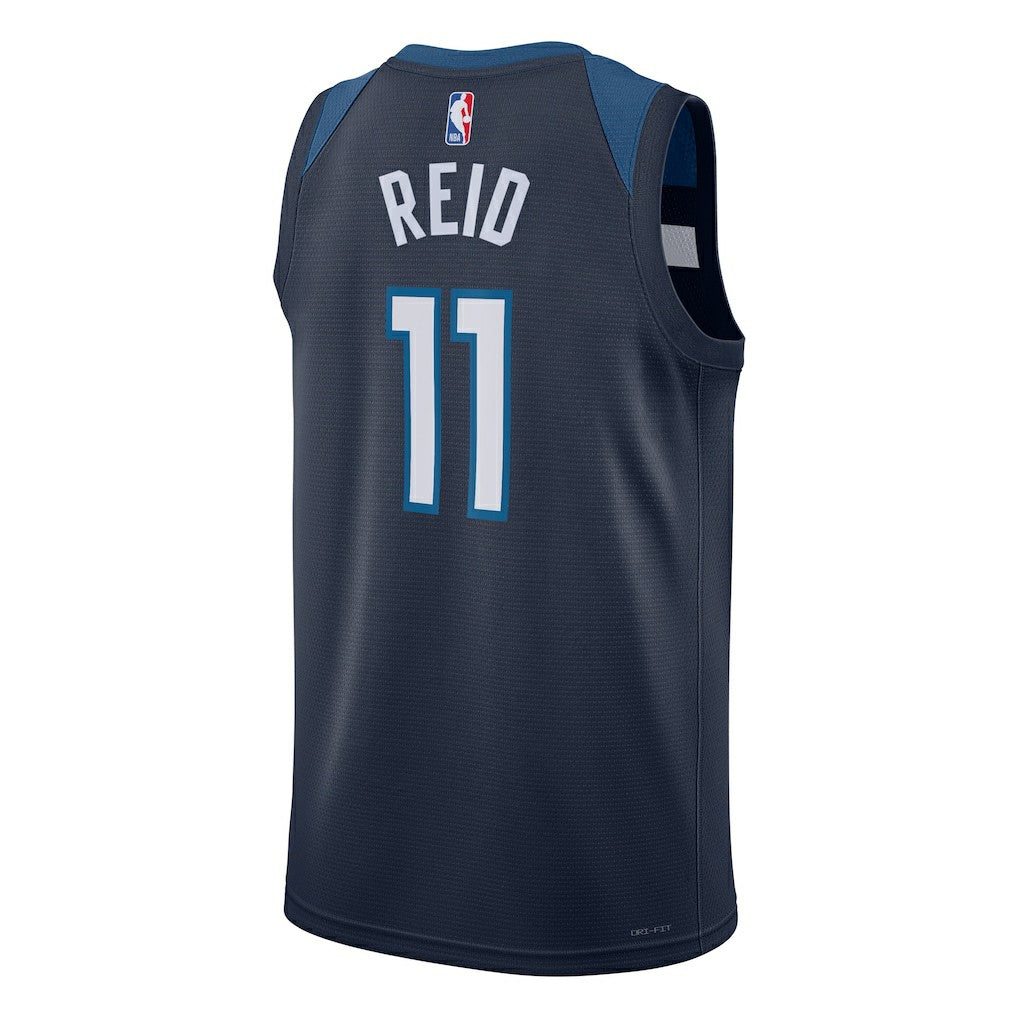 Nike - Naz Reid Minnesota Timberwolves Unisex Swingman Replica Jersey - Icon Edition - Navy