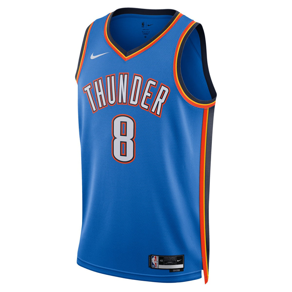 Nike - Jalen Williams Oklahoma City Thunder Unisex Swingman Replica Jersey - Icon Edition - Blue
