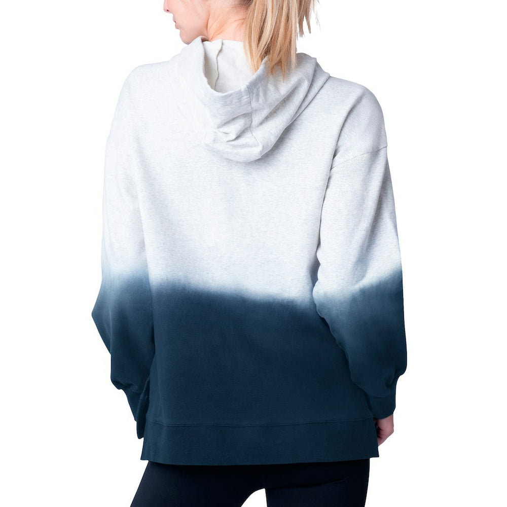 Dallas Cowboys MSX by Michael Strahan Women's Daniela Pullover Hoodie Heather Gray/Navy - NFL