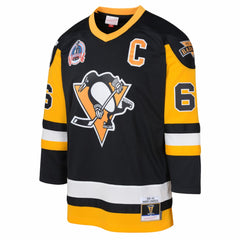 Mario Lemieux Pittsburgh Penguins Mitchell & Ness Preschool 1991/92 Blue Line 2.0 Player Jersey Black