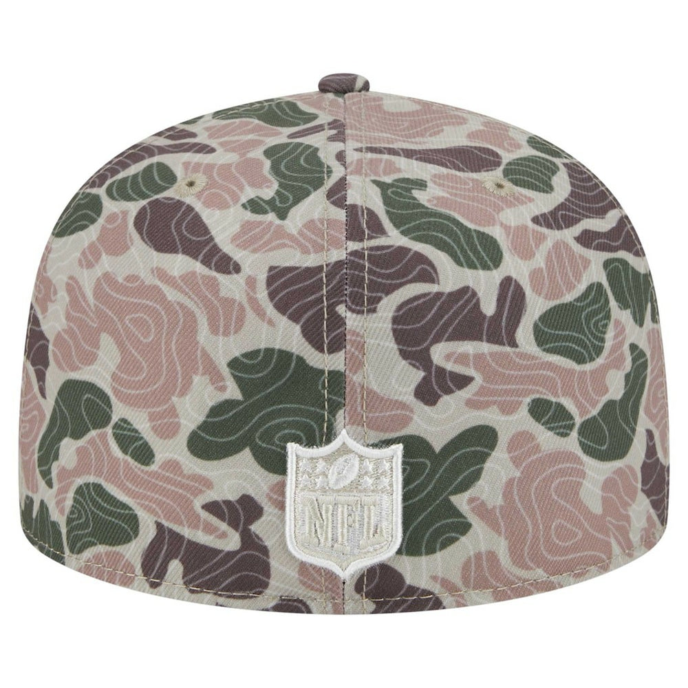 Las Vegas Raiders New Era Geo Camo 59FIFTY Fitted Hat - NFL