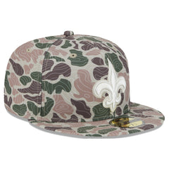 New Orleans Saints New Era Geo Camo 59FIFTY Fitted Hat - NFL
