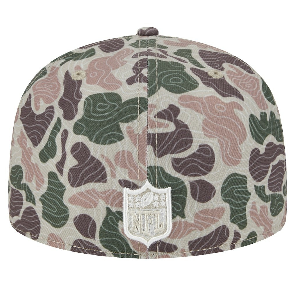 New Orleans Saints New Era Geo Camo 59FIFTY Fitted Hat - NFL