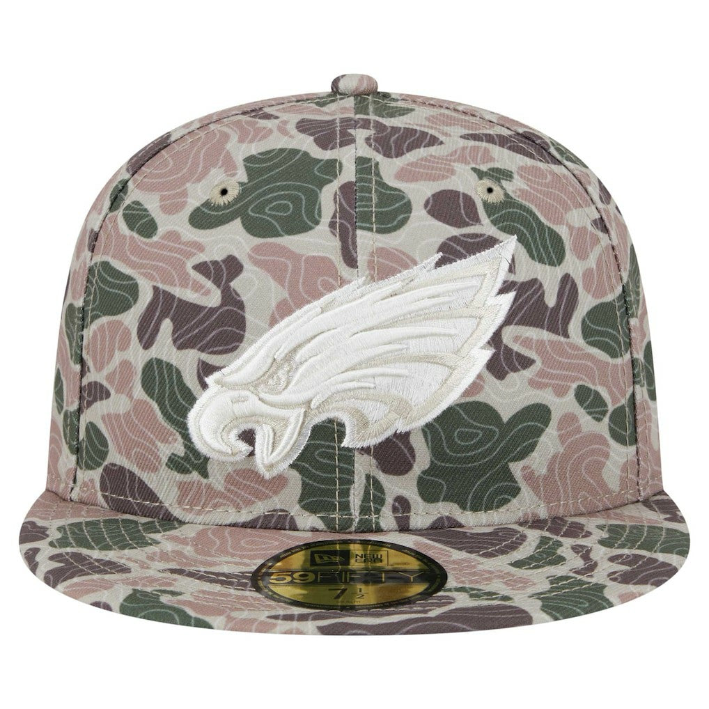 Philadelphia Eagles New Era Geo Camo 59FIFTY Fitted Hat - NFL