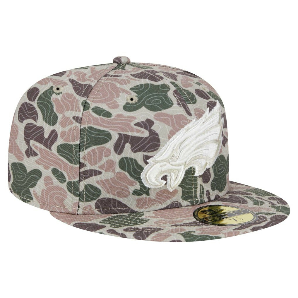 Philadelphia Eagles New Era Geo Camo 59FIFTY Fitted Hat - NFL