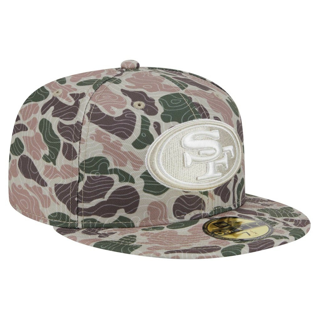 San Francisco 49ers New Era Geo Camo 59FIFTY Fitted Hat - NFL