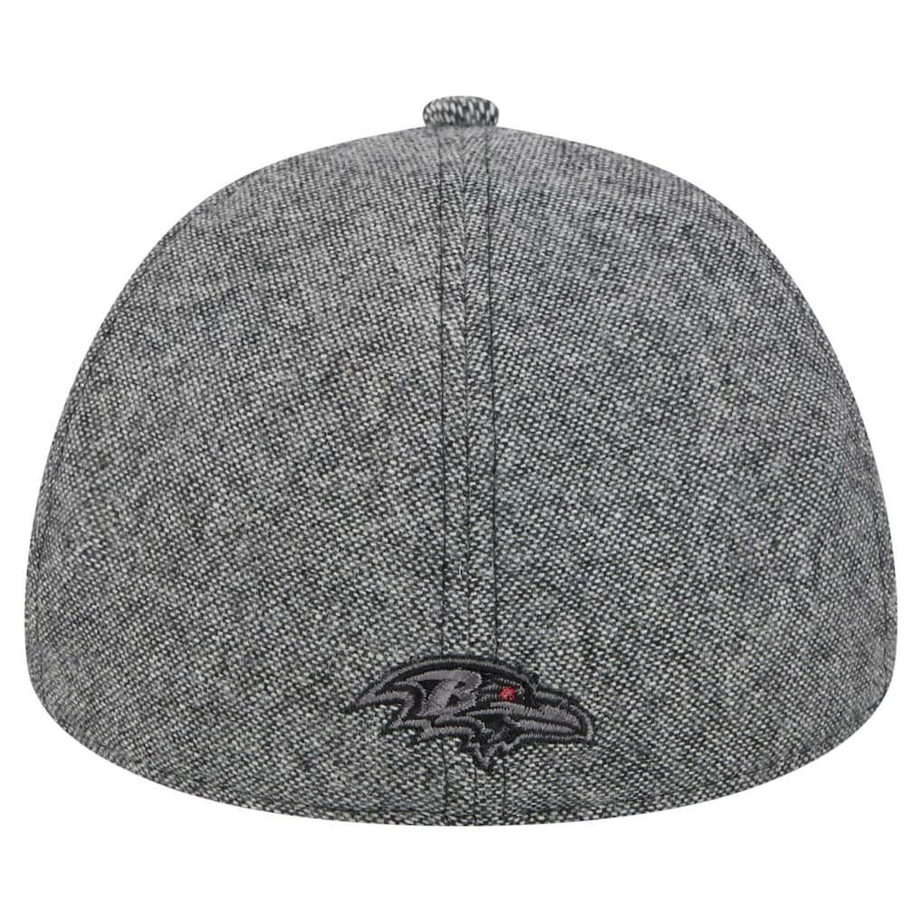 Baltimore Ravens New Era Peaky Duckbill Fitted Hat Gray - NFL
