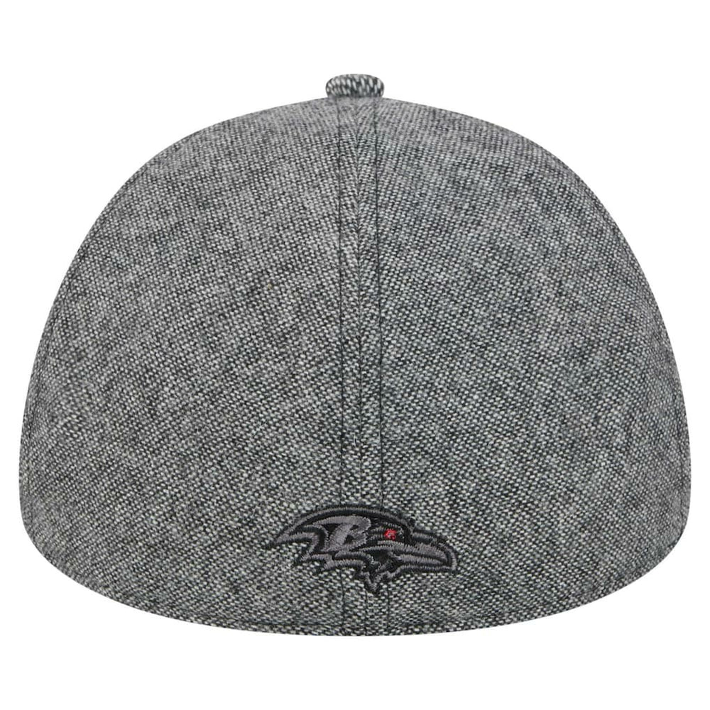 Baltimore Ravens New Era Peaky Duckbill Fitted Hat Gray - NFL