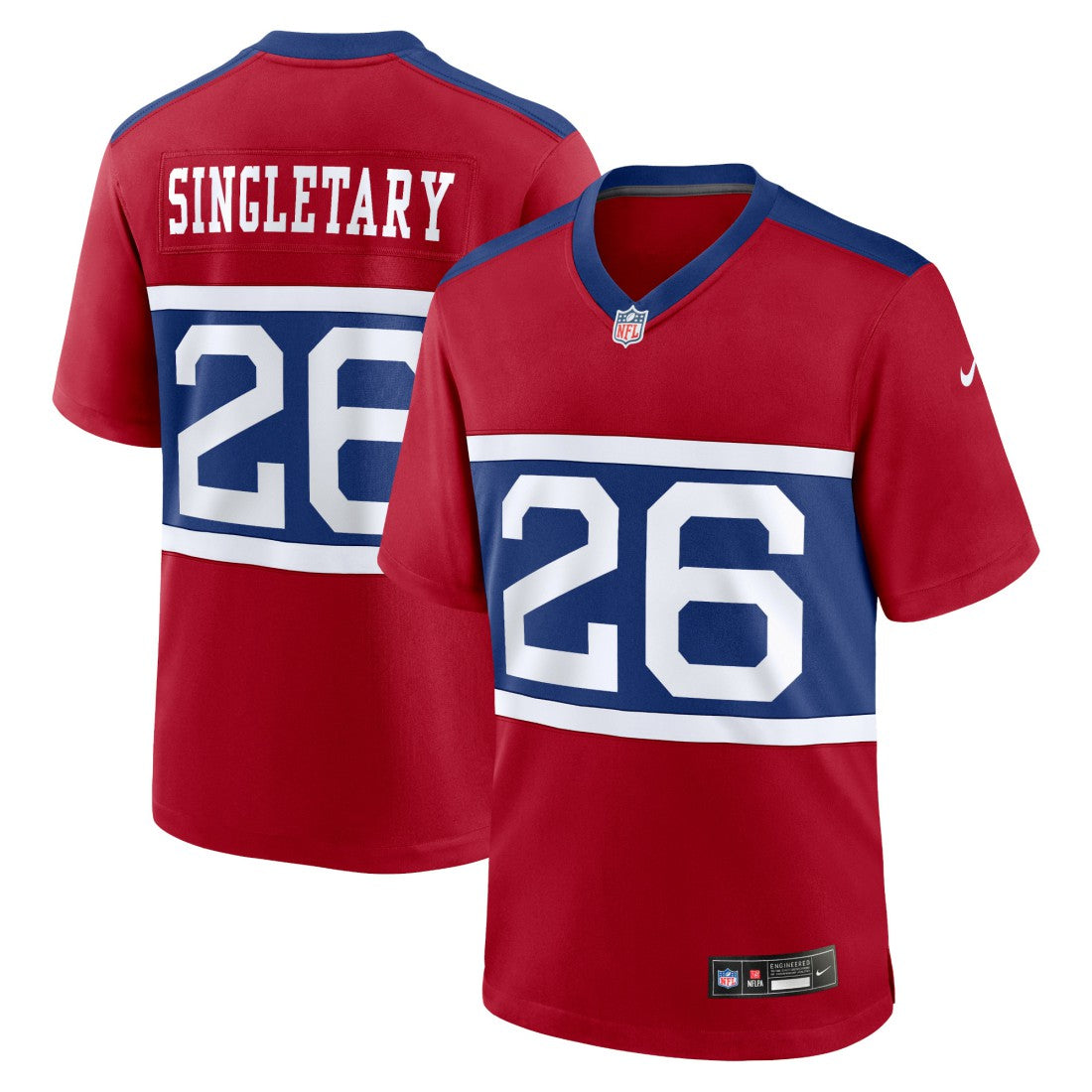 Devin Singletary New York Giants Youth Game Jersey Red - Nike