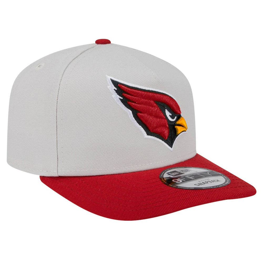 Arizona Cardinals New Era Decent 9FIFTY A-Frame Snapback Hat Stone - NFL