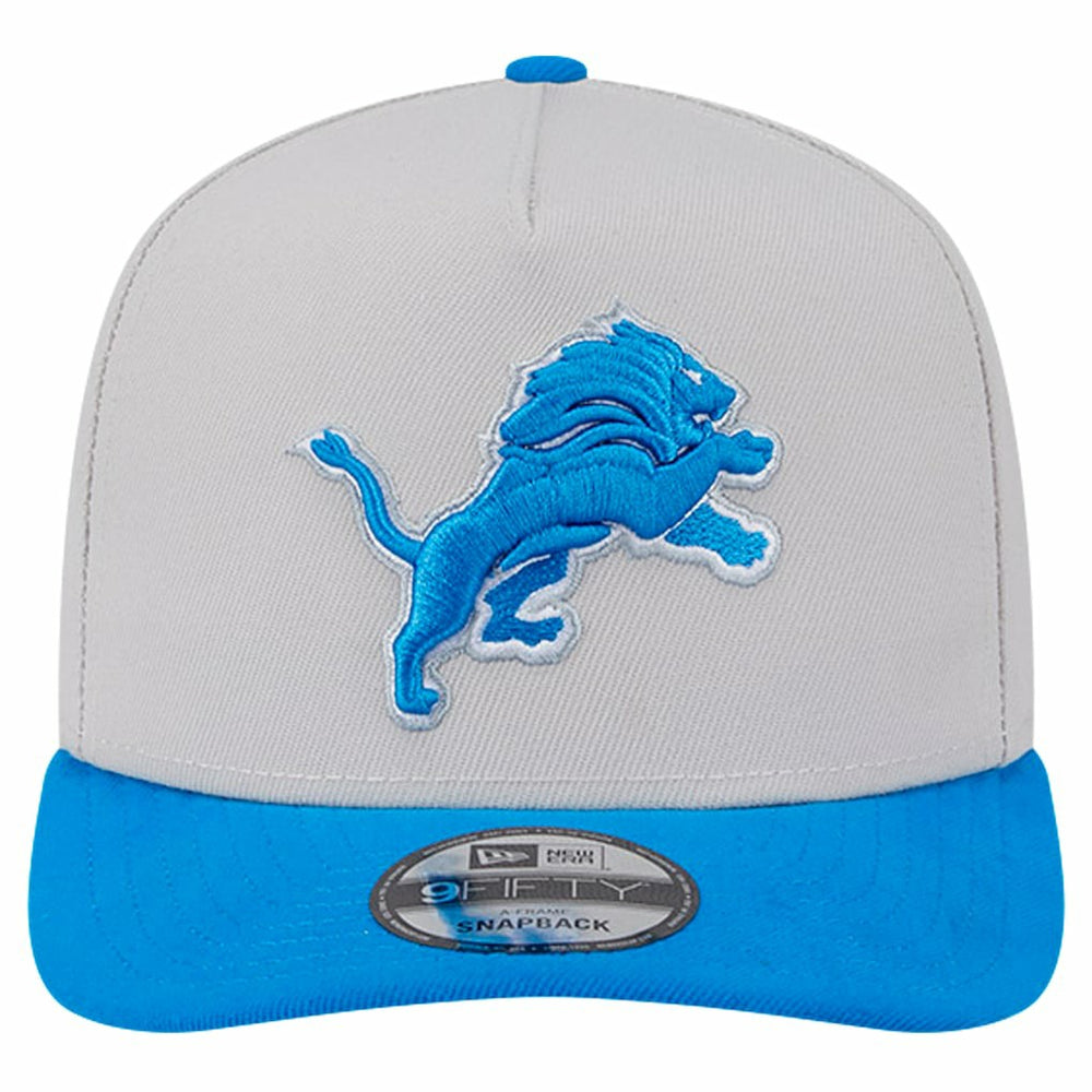 Detroit Lions New Era Decent 9FIFTY A-Frame Snapback Hat Stone - NFL