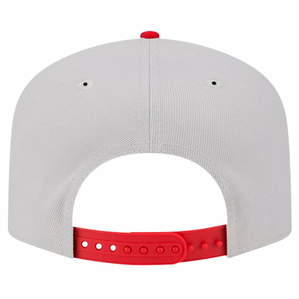 Kansas City Chiefs New Era Decent 9FIFTY A-Frame Snapback Hat Stone - NFL