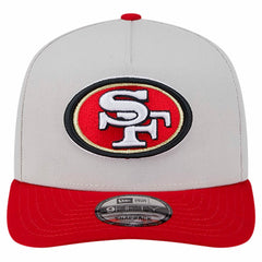 San Francisco 49ers New Era Decent 9FIFTY A-Frame Snapback Hat Stone - NFL