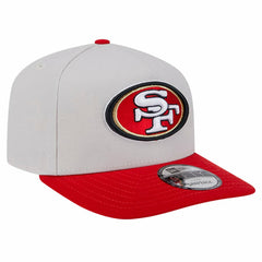 San Francisco 49ers New Era Decent 9FIFTY A-Frame Snapback Hat Stone - NFL