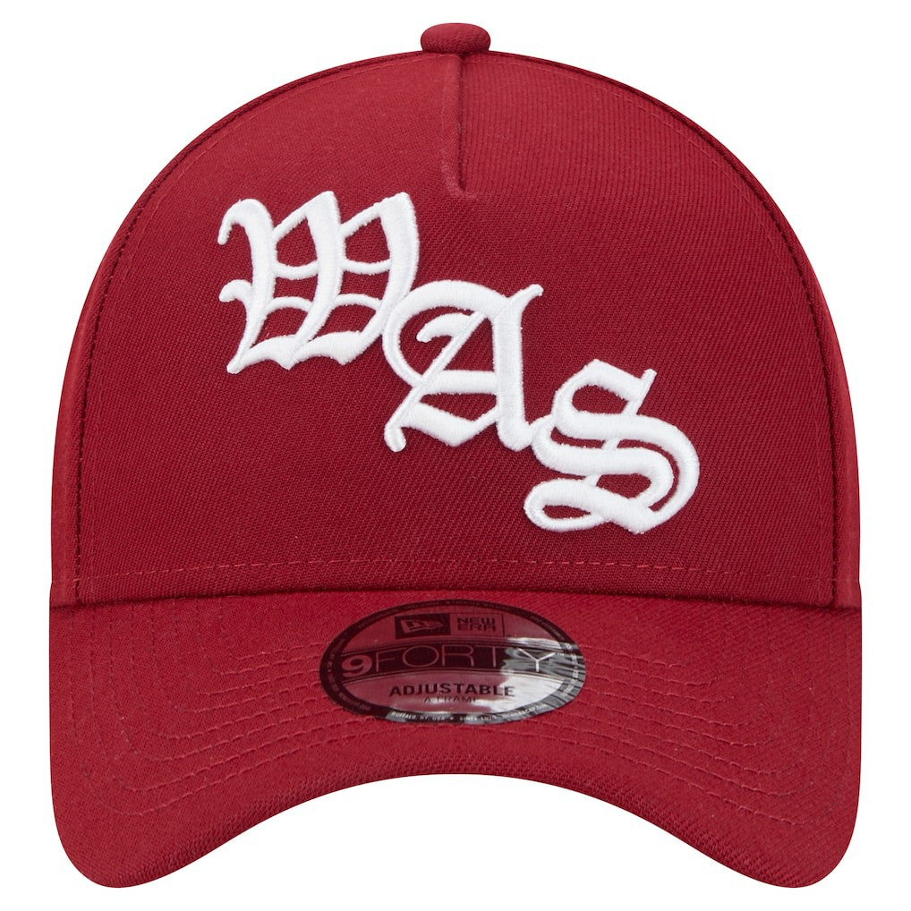 Washington Commanders New Era Mystic 9FORTY A-Frame Adjustable Hat Burgundy - NFL