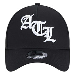 Atlanta Falcons New Era Mystic 9FORTY A-Frame Adjustable Hat Black - NFL