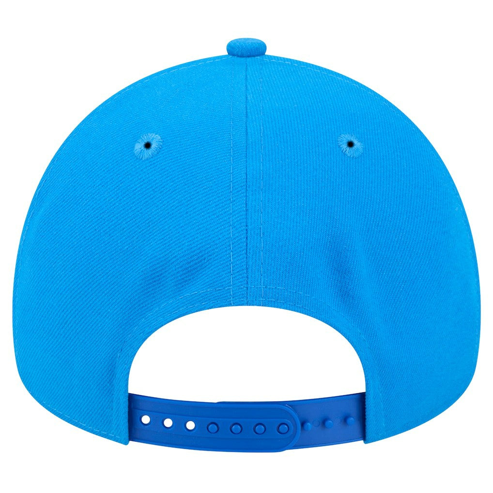 Detroit Lions New Era Mystic 9FORTY A-Frame Adjustable Hat Blue - NFL
