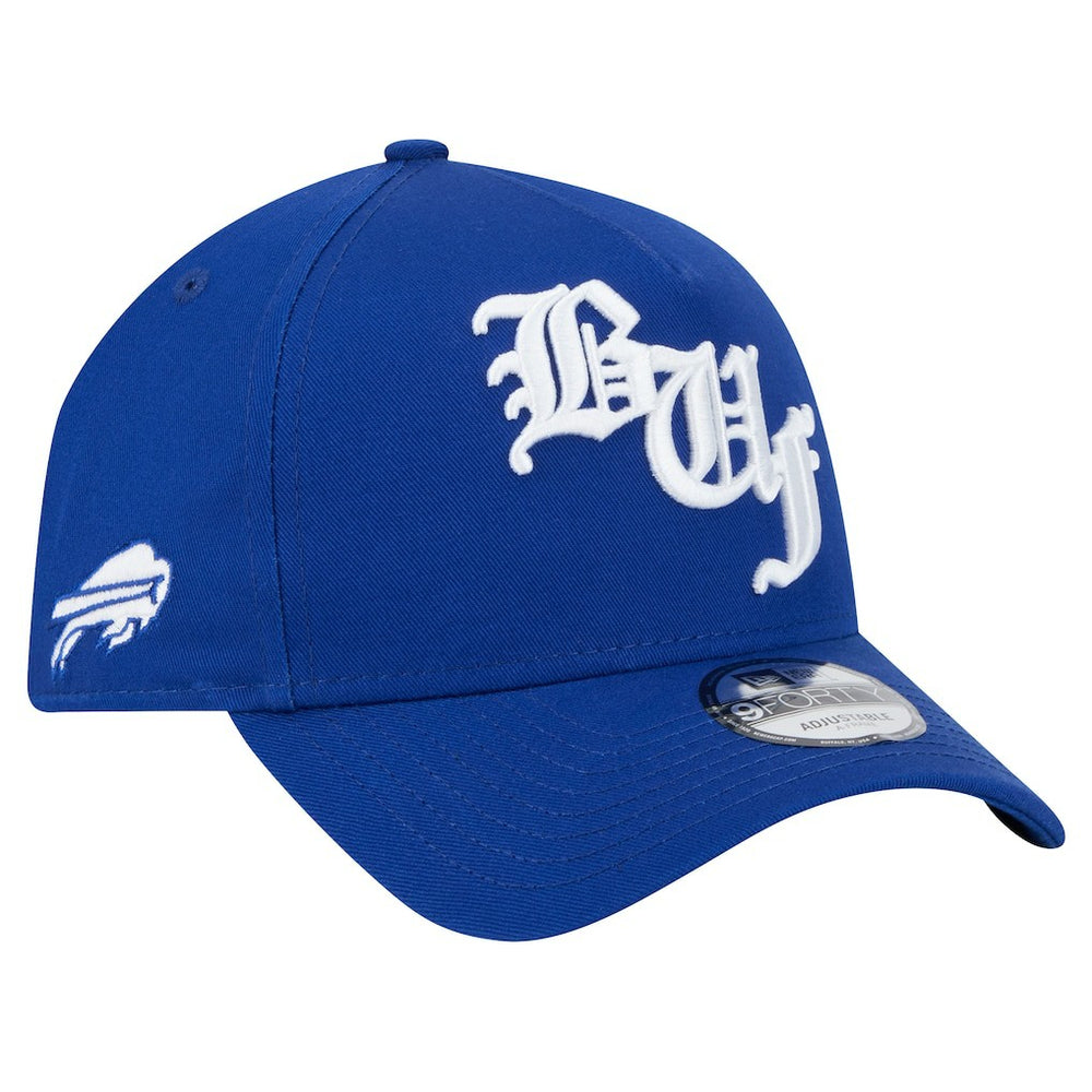 Buffalo Bills New Era Mystic 9FORTY A-Frame Adjustable Hat Royal - NFL