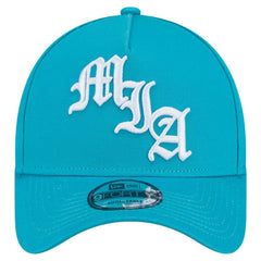 Miami Dolphins New Era Mystic 9FORTY A-Frame Adjustable Hat Aqua - NFL