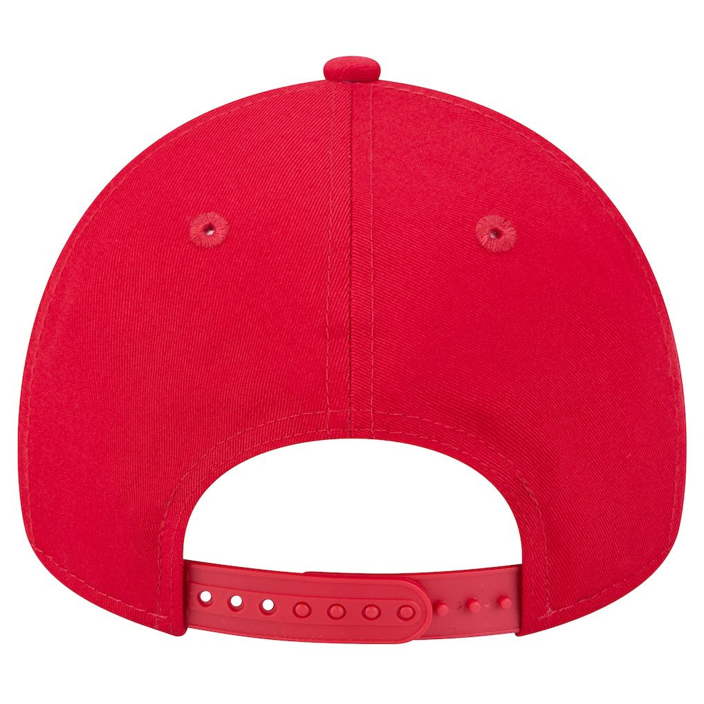 San Francisco 49ers New Era Mystic 9FORTY A-Frame Adjustable Hat Scarlet - NFL