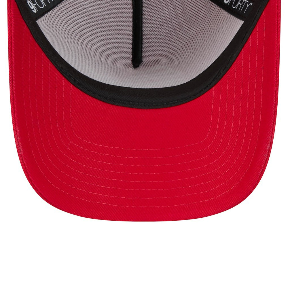San Francisco 49ers New Era Mystic 9FORTY A-Frame Adjustable Hat Scarlet - NFL