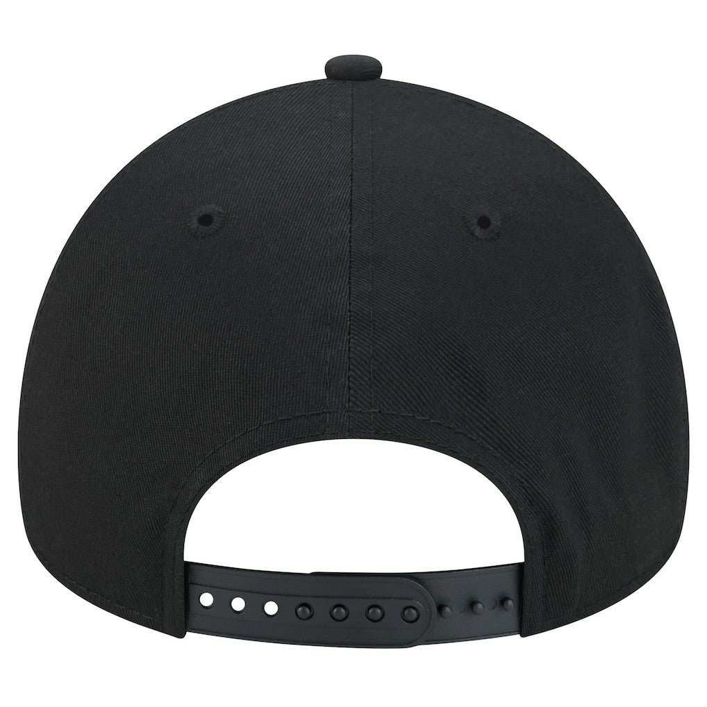 Philadelphia Eagles New Era Mystic 9FORTY A-Frame Adjustable Hat Black - NFL
