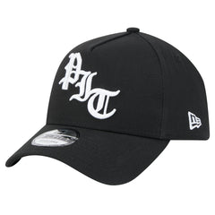 Pittsburgh Steelers New Era Mystic 9FORTY A-Frame Adjustable Hat Black - NFL