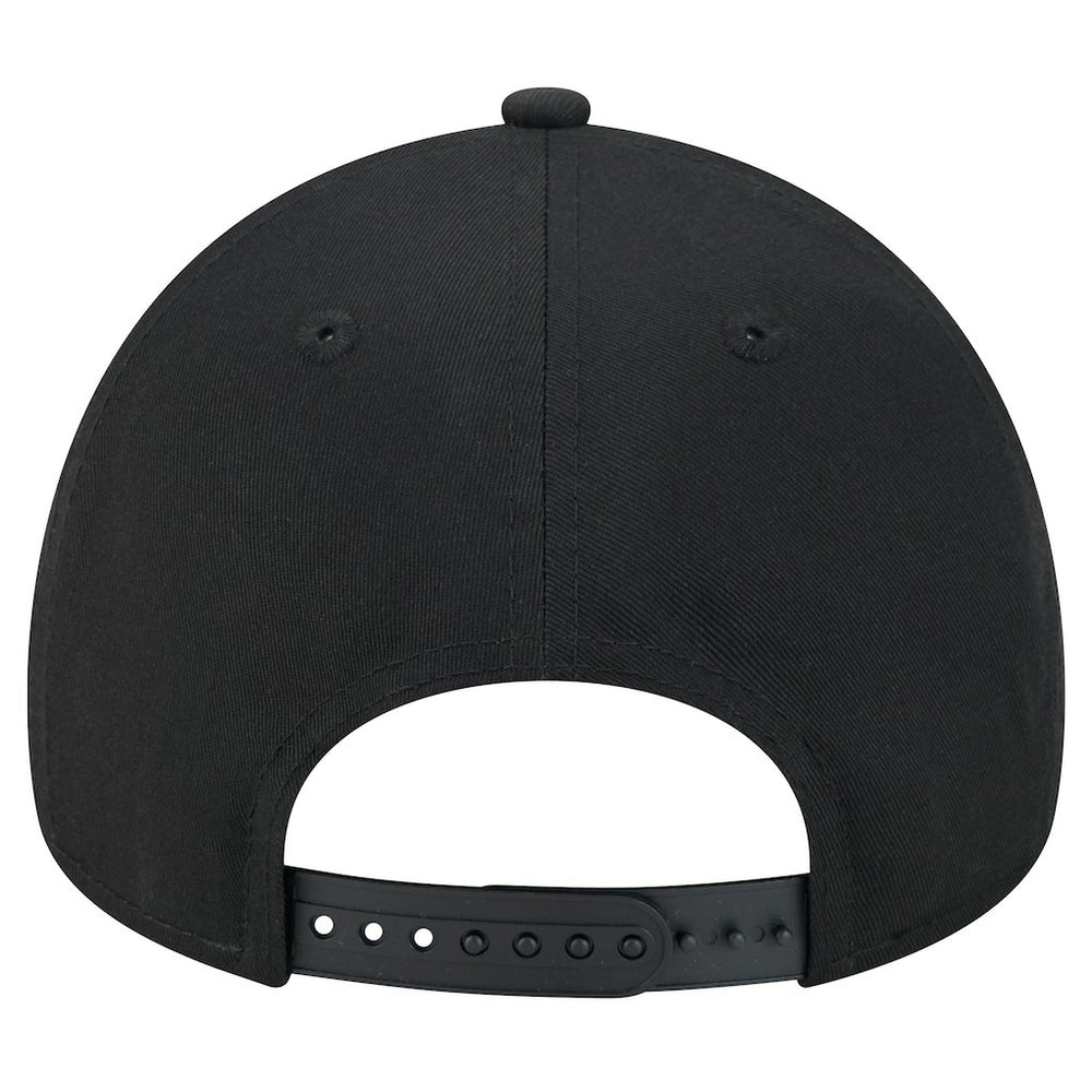 Pittsburgh Steelers New Era Mystic 9FORTY A-Frame Adjustable Hat Black - NFL