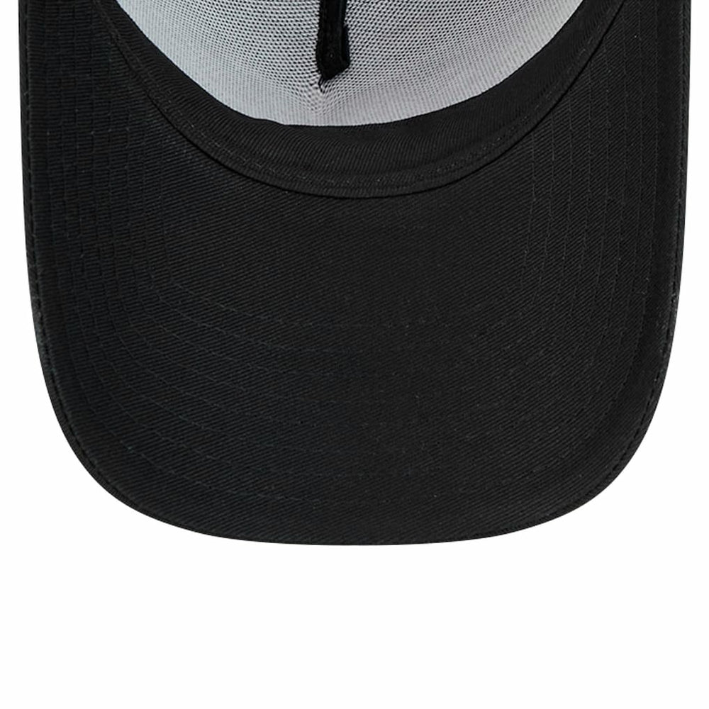 Kansas City Chiefs New Era Domain 9FORTY A-Frame Trucker Adjustable Hat Black - NFL