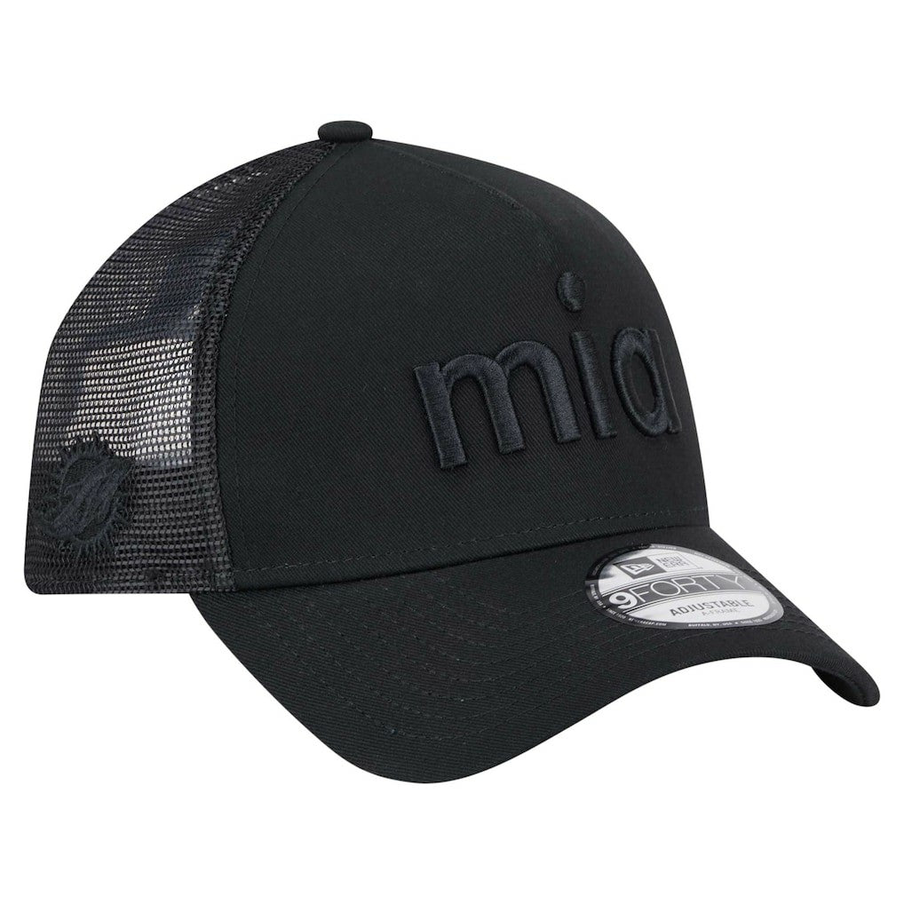 Miami Dolphins New Era Black - NFL