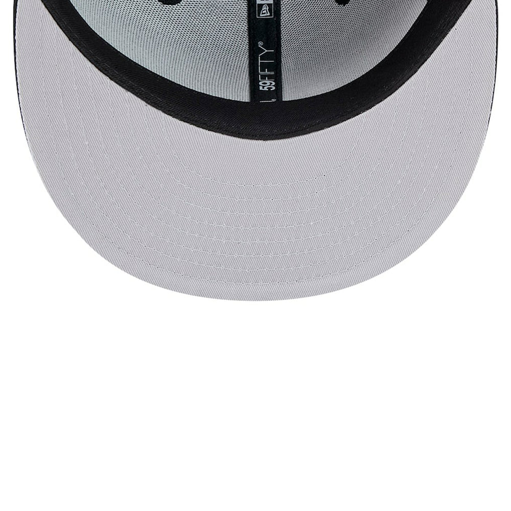 Detroit Lions New Era Omaha Throwback 59FIFTY Fitted Hat Black - NFL
