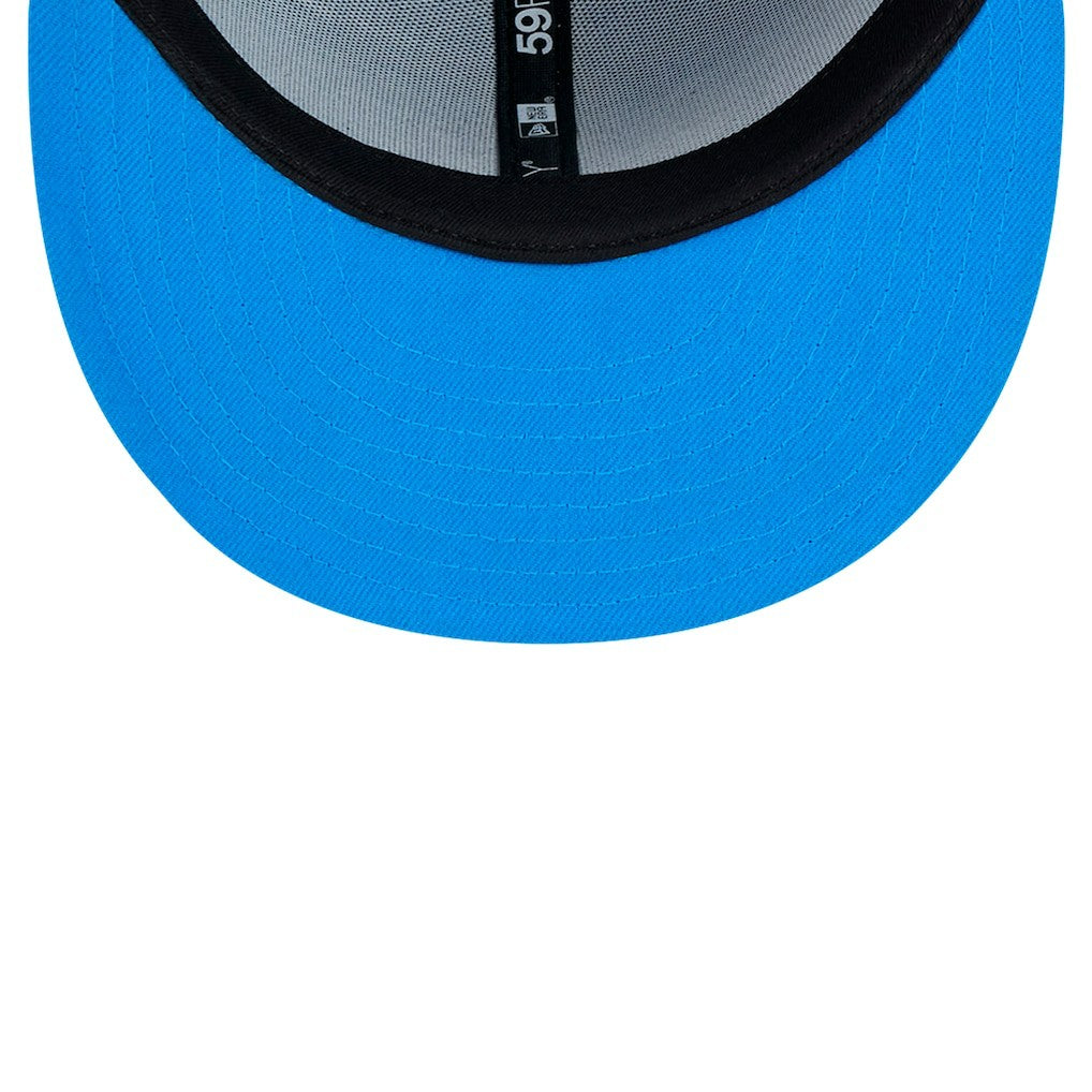 Detroit Lions New Era Omaha Throwback 59FIFTY Fitted Hat Blue - NFL