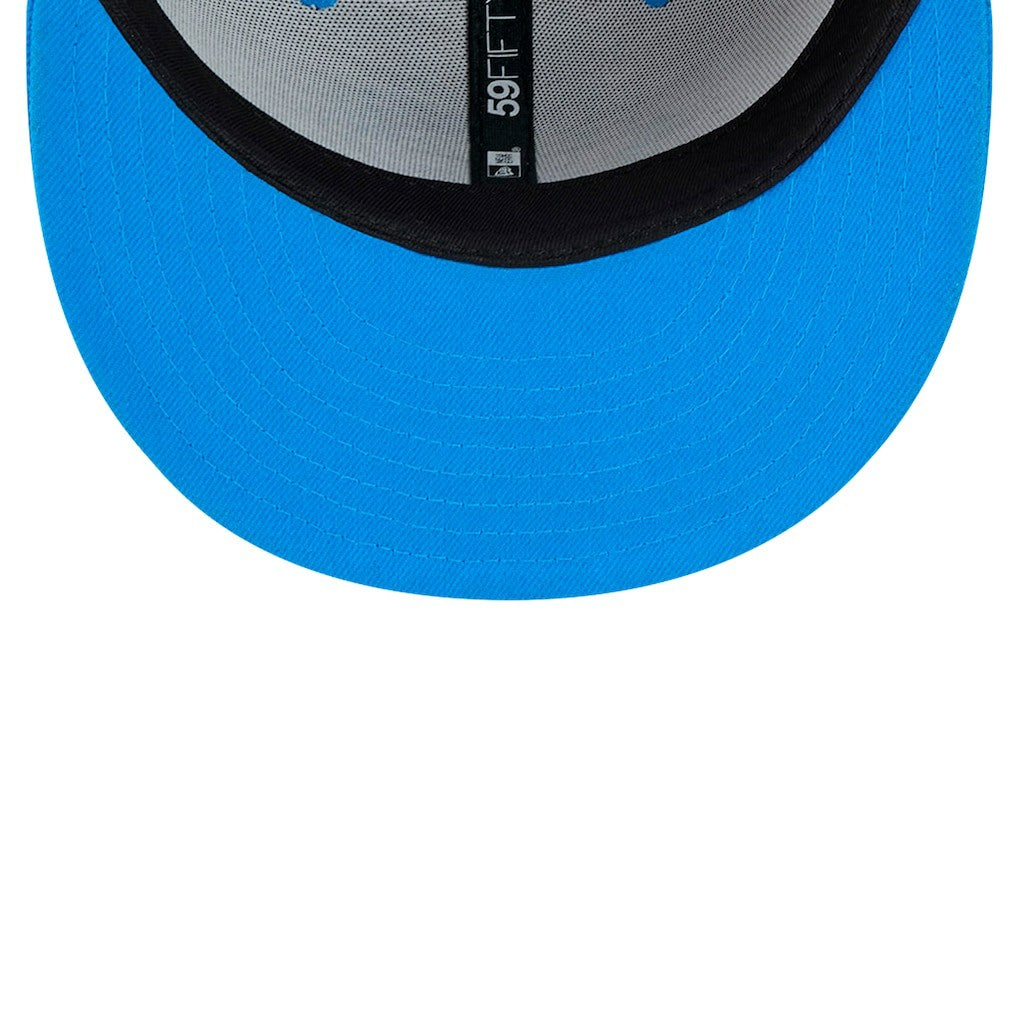 Detroit Lions New Era Flipside Two-Tone 59FIFTY Fitted Hat Gray/Blue - NFL