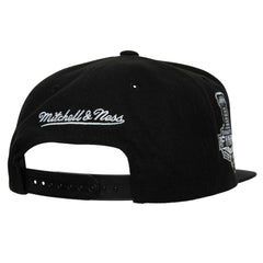 Tampa Bay Lightning - Mitchell & Ness Core Top Spot Snapback Hat Black