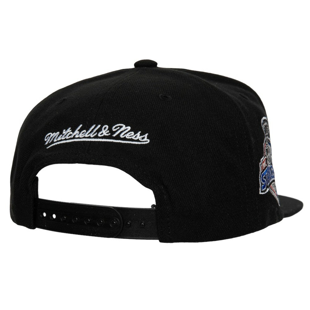 Anaheim Ducks - Mitchell & Ness Core Top Spot Snapback Hat Black