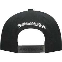 New Jersey Devils - Mitchell & Ness Core Top Spot Snapback Hat Black
