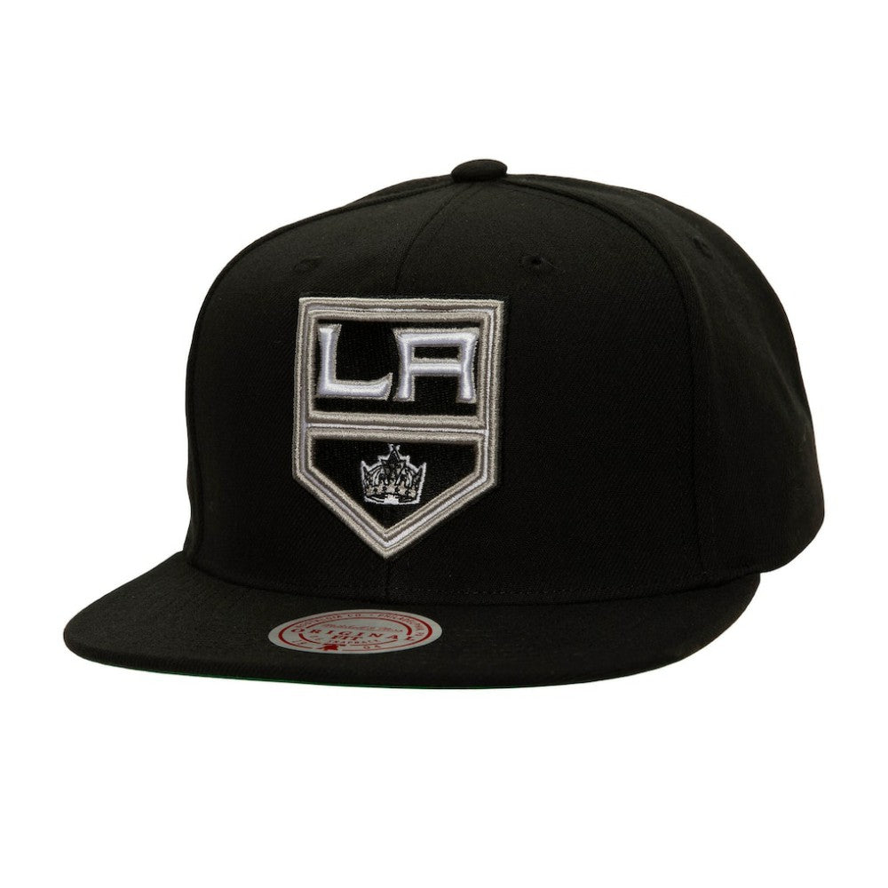 Los Angeles Kings - Mitchell & Ness Core Top Spot Snapback Hat Black