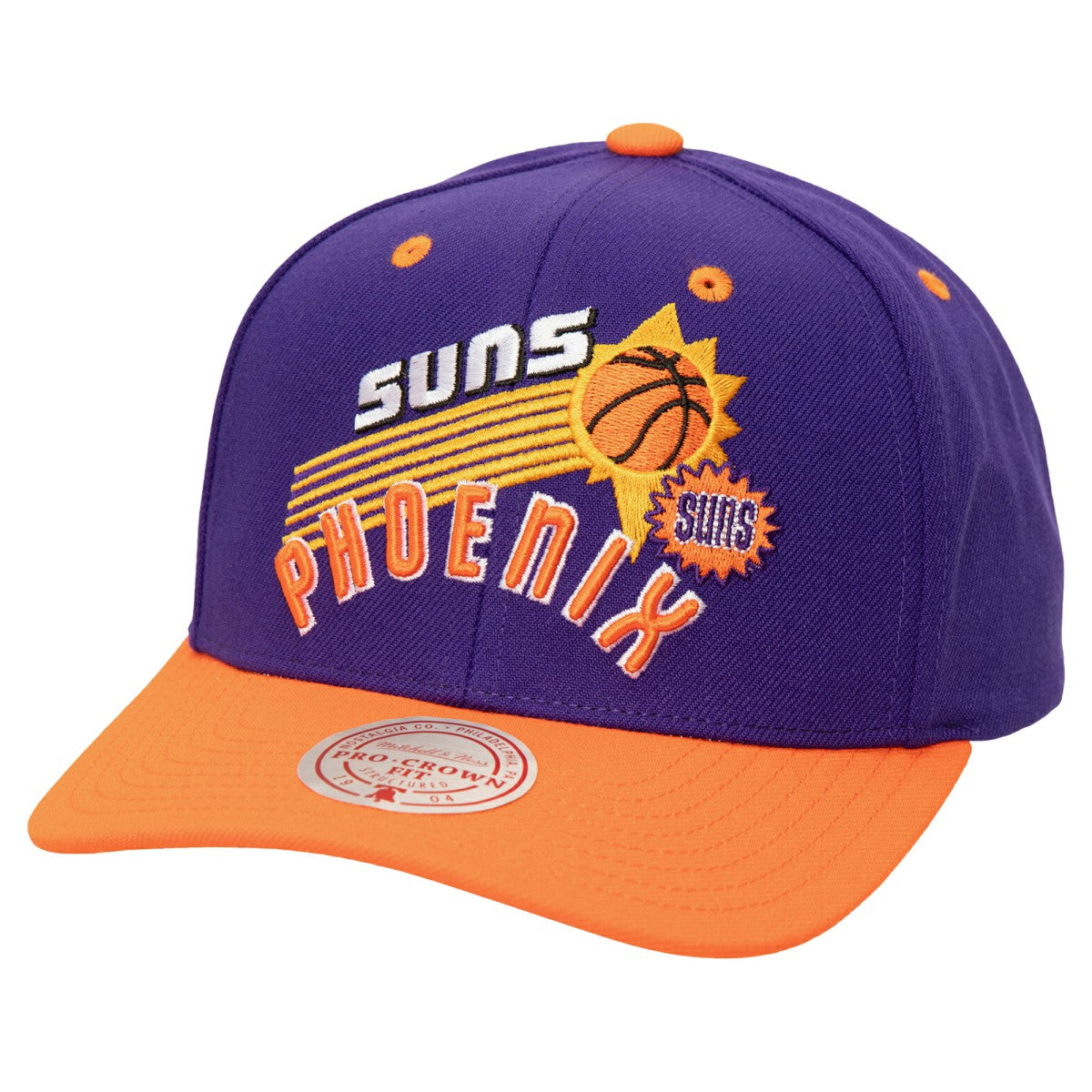 Mitchell & Ness - Phoenix Suns All In 2.0 Pro Crown Snapback Hat - Purple