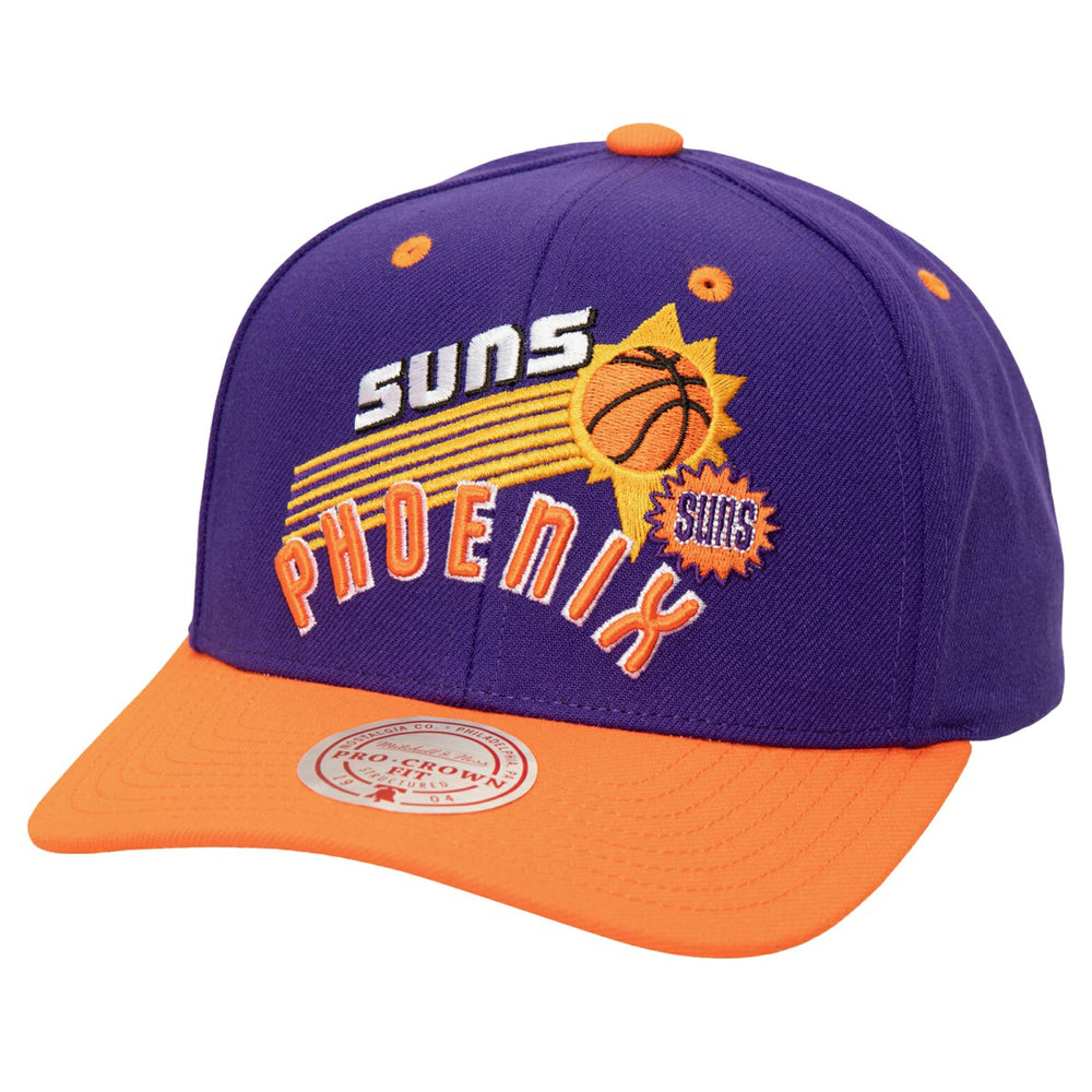 Mitchell & Ness - Phoenix Suns All In 2.0 Pro Crown Snapback Hat - Purple