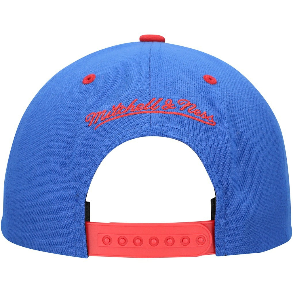 Mitchell & Ness - Philadelphia 76ers All In 2.0 Pro Crown Snapback Hat - Royal