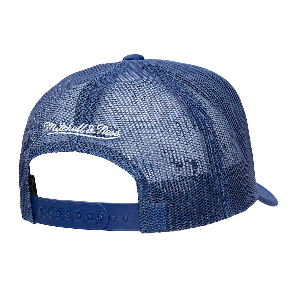Mitchell & Ness - Philadelphia 76ers Core Evergreen OTC Trucker Adjustable Hat - Royal