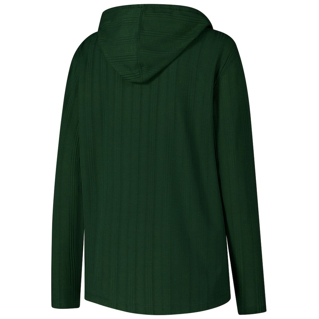 Green Bay Packers Antigua Women's Opulent Long Sleeve Hoodie T-Shirt Green - NFL
