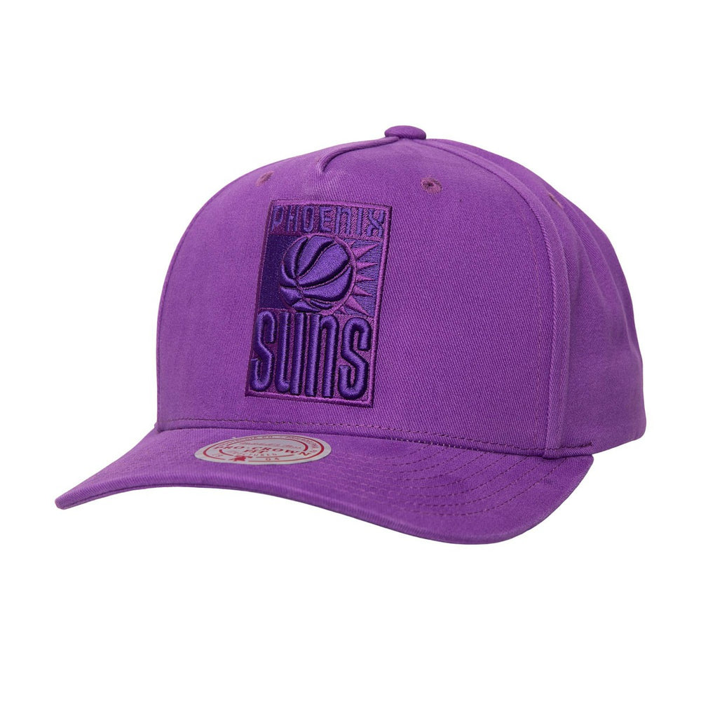 Mitchell & Ness - Phoenix Suns Washed Out Tonal Logo Snapback Hat - Purple