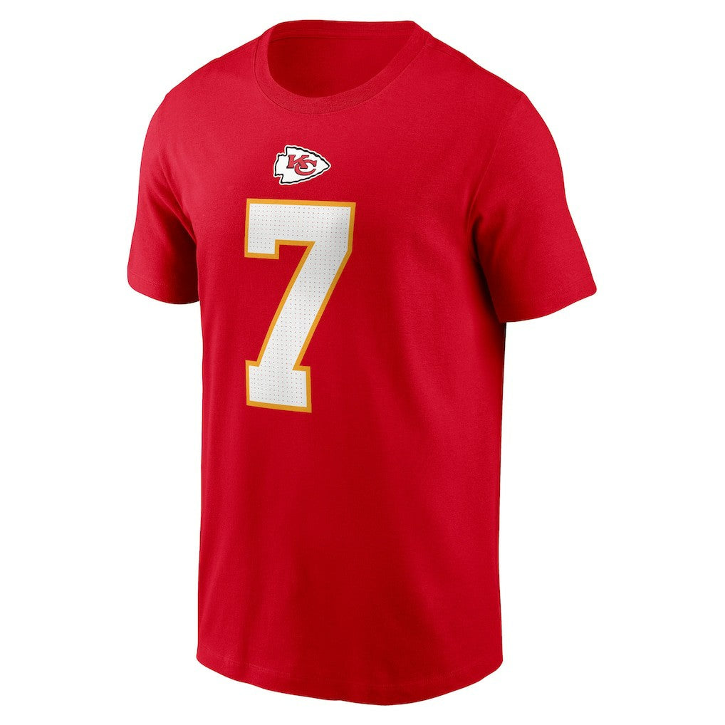 Harrison Butker Kansas City Chiefs Name & Number T-Shirt Red - Nike