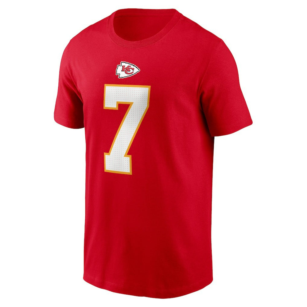 Harrison Butker Kansas City Chiefs Name & Number T-Shirt Red - Nike